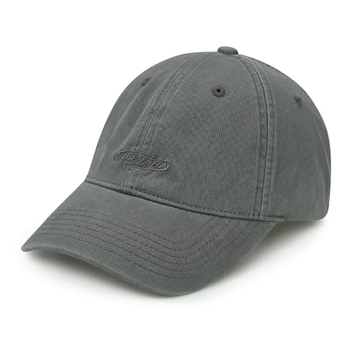 CLAPE Basecap Herren Damen Baseballcap Sport Cap Verstellbare Baumwolle Cap Baseball Kappe mit Stickerei UV Schutz Grau Gray BSAC2510 von CLAPE