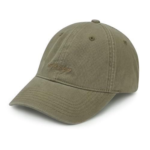 CLAPE Basecap Herren Damen Baseballcap Sport Cap Verstellbare Baumwolle Cap Baseball Kappe mit Stickerei UV Schutz Khaki BSAC2510 von CLAPE