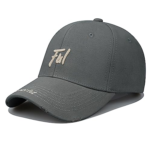 CLAPE Basecap Kappe Herren Damen Structured Baseballkappe Distressed Cotton Dad Hat Vintage Trucker Hat UV-Schutz Schildkappen von CLAPE