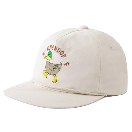 CLAPE Baumwolle Basecap Damen Sommer Stickerei Baseball Cap UV-Schutz Short Brim Cap Freizeit Schildkappe Verstellbar Dad Cap von CLAPE