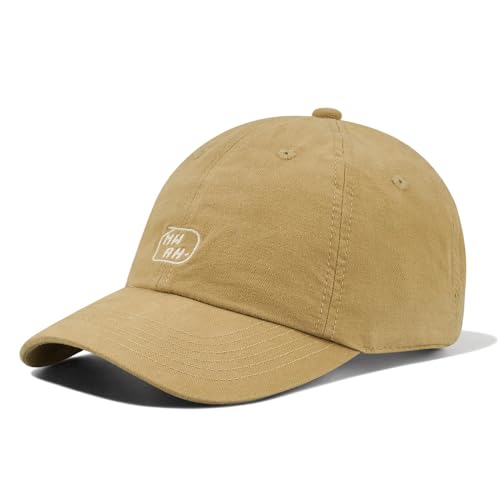 CLAPE Baumwolle Kappe Herren Freizeit Basecap Embroidery Baseball Cap Verstellbare Sport Cappy Unstructured Dad Cap Curved Bill Cap von CLAPE