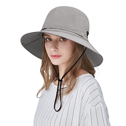 CLAPE Breite Krempe Sonnenhut für Herren Atmungsaktiv Mesh Boonie Hat Wasserdicht Fischerhut Winddicht Buschhut UV Schutz Outdoor Hut CLAPE Breite Krempe Sonnenhut für Herren Atmungsaktiv Mesh Boonie Hat Wasserdicht Fischerhut Winddicht Buschhut UV Schutz Outdoor Hut von CLAPE