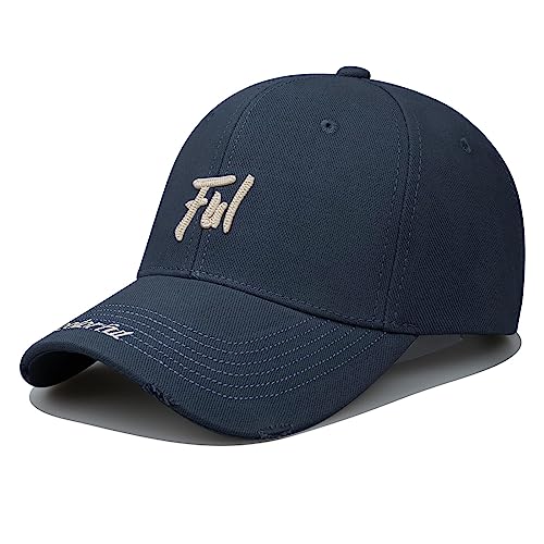 CLAPE Distressed Baseball Cap Vintage Structured Cap Unisex Snapback Kappe Verstellbar Baseballmütze Casual Running Sport Hat von CLAPE
