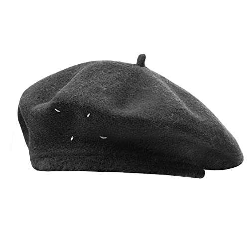 CLAPE Französischen Stil Beret Wolle Baskenmütze Winter Barett Mütze Damenbaske Herrenbaske Klassische Maler Hut von CLAPE