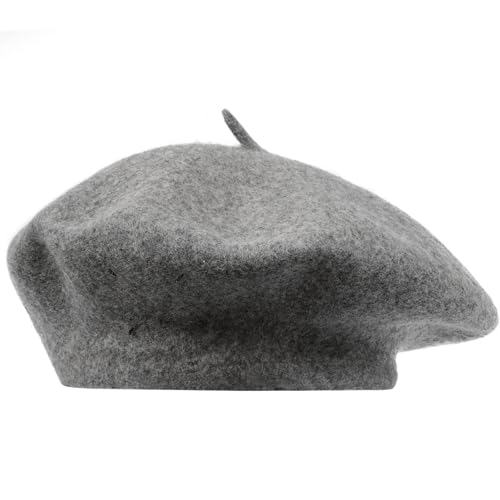 CLAPE Französischen Stil Beret Wolle Baskenmütze Winter Barett Mütze Damenbaske Herrenbaske Klassische Maler Hut von CLAPE