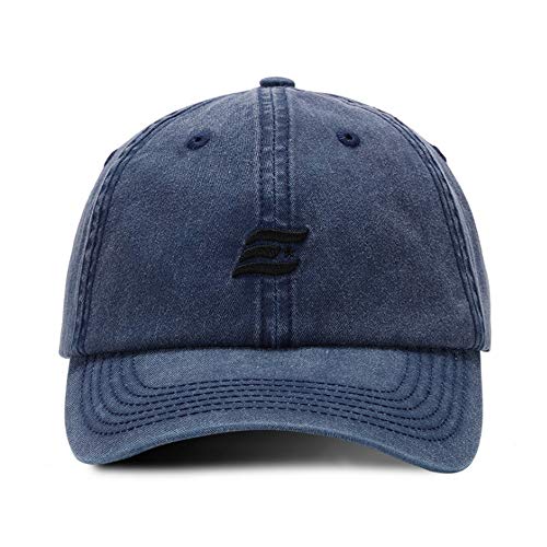 CLAPE Kappe Damen 6-Panel Vintage Cap im Washed Hysteresenkappe Unstrukturiert Baseballkappe Hip Hop Hats von CLAPE
