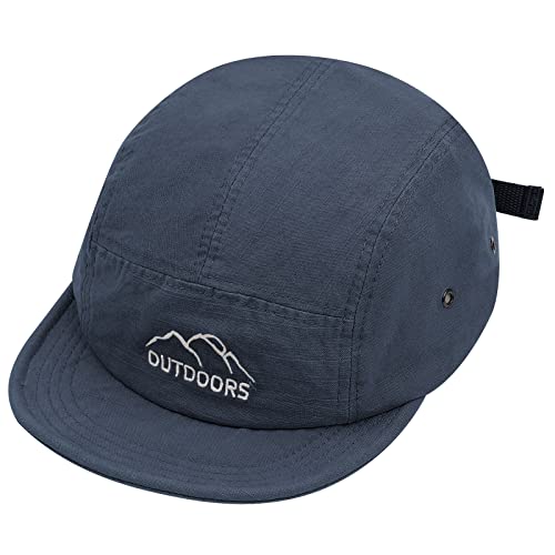 CLAPE Kappe Kurzer Schirm Low Profile Basecap Cotton Baseball Cap 5 Panel Fitted Cap Outdoor Dad Hat Unstructured Hats UV-Schutz Schildmütze von CLAPE