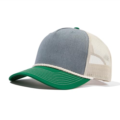 CLAPE Klassisch Trucker Cap Hat Sommer Basecap Herren Structured Mesh Cap Atmunsaktive Baseball Cap mit Netz UV-Schutz Schildkappe LightGrey DTK241 CLAPE Klassisch Trucker Cap Hat Sommer Basecap Herren Structured Mesh Cap Atmunsaktive Baseball Cap mit Netz UV-Schutz Schildkappe LightGrey DTK241 von CLAPE