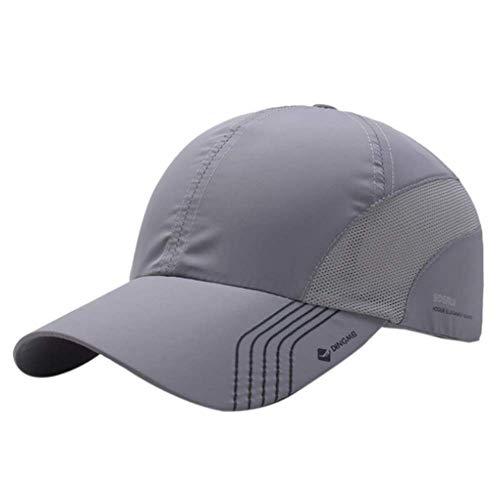 CLAPE Sommer Mesh Sport Kappe Atmungsaktiv Unstructured Running Cap Quick Dry Baseball Cap UPF50+ Outdoor Sun Cap von CLAPE