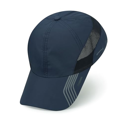 CLAPE Atmungsaktiv Mesh Sport Cap Schnelltrocknend Running Baseball Cap UV Schutz Sommer Kappe Unstructured Outdoor Kappen von CLAPE