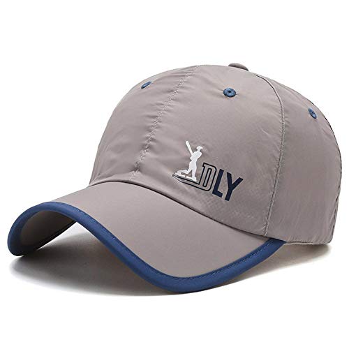 CLAPE Sommer Cap Herren Damen Quick Dry Baseball Cap Leicht Run Cap Atmungsaktiv Sport Cappy UV-Schutz Kappe Fitted Cap von CLAPE