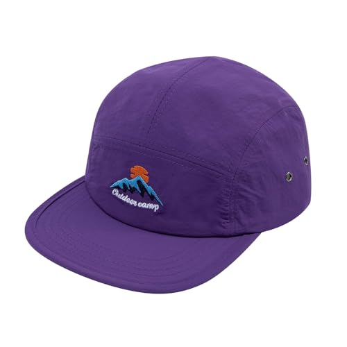 CLAPE Unisex 5 Panel Cap Wasserdicht Outdoor Basecap Flat Brim Camp Cap Schnelltrocknend Sommer Kappe Verstellbar Schildkappe CLAPE Unisex 5 Panel Cap Wasserdicht Outdoor Basecap Flat Brim Camp Cap Schnelltrocknend Sommer Kappe Verstellbar Schildkappe von CLAPE