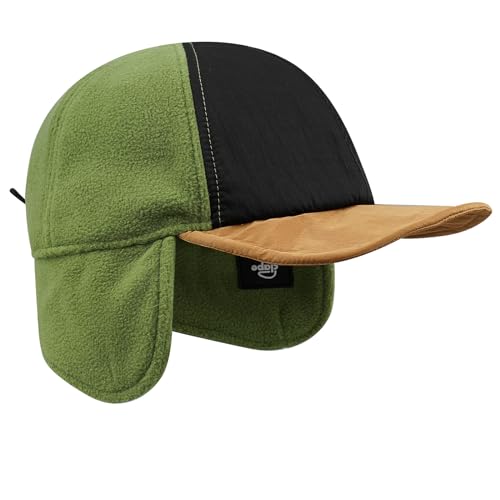 CLAPE Warme Winterkappe mit Ohrenklappen Wolle Basecap Verstellbar Fullcap Outdoor Trucker Snapback Cap Faltbar Unstructured Schildmütze CLAPE Warme Winterkappe mit Ohrenklappen Wolle Basecap Verstellbar Fullcap Outdoor Trucker Snapback Cap Faltbar Unstructured Schildmütze von CLAPE