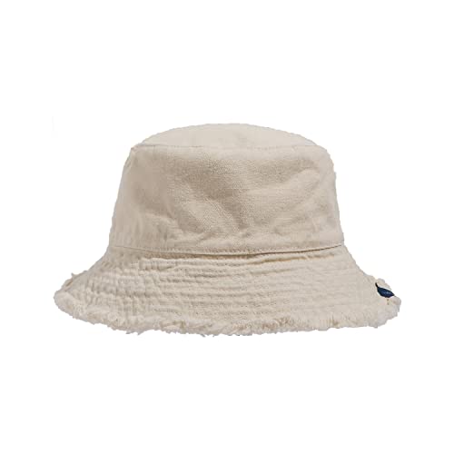 CLAPE Washed Cotton Bucket Hat Vintage Fischerhut Breite Krempe Sommer Sonnenhut Sonnenschutz Schlapphut Reversibel Adumbral Hut, Beige, Damen, male von CLAPE