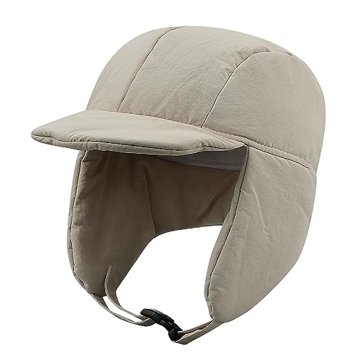 CLAPE Wasserdicht Fliegermütze Winter Trapper Mütze Herren Damen Warme Ushanka Trapper Hat with Ear Flap Outdoor Bomber Hut von CLAPE