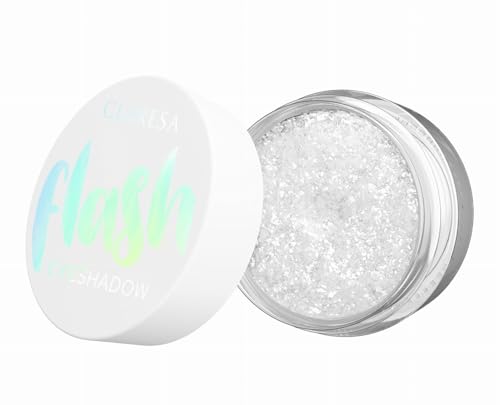 Claresa Funkelnden Glänzenden Lidschatten Flash 01 Snow Queen von CLARESA