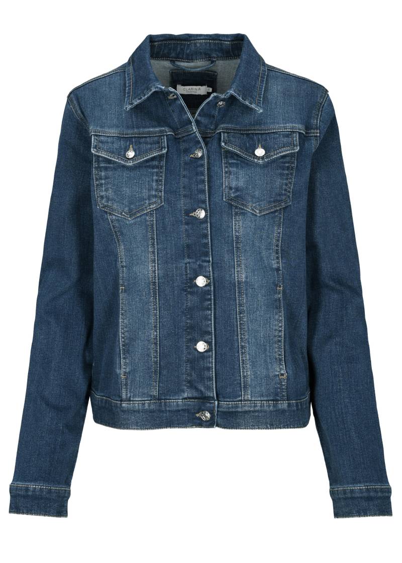 CLARINA - Jeansjacke dark denim - Gr. - 46 von CLARINA