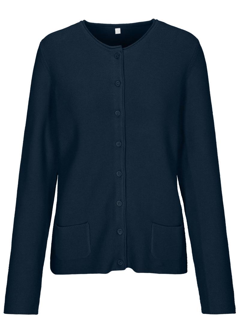 CLARINA - NOS Rdh-Cardigan, 1/1 Arm 623 marine - Gr. - 38 von CLARINA