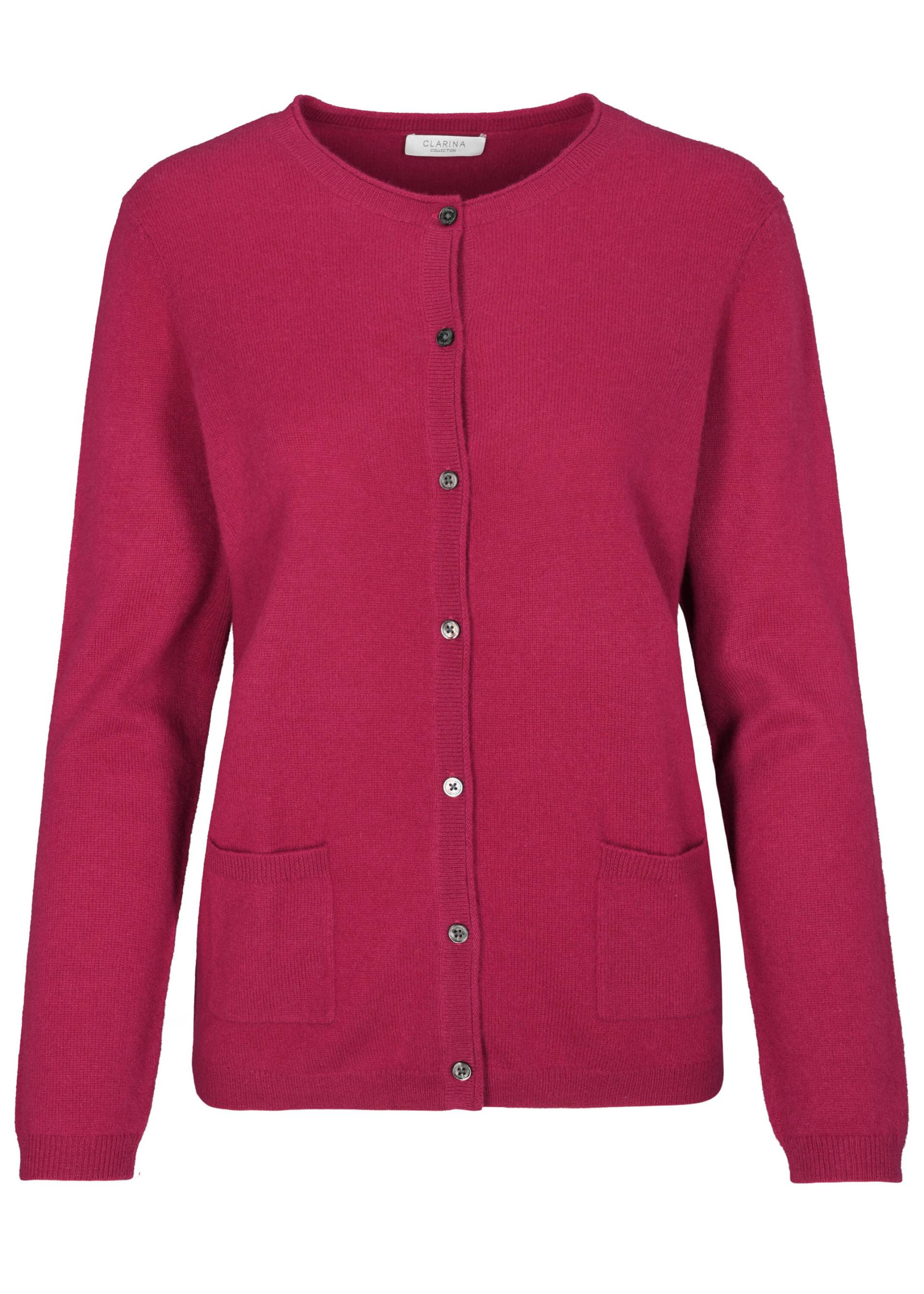 CLARINA - NOS Rdh.-Cardigan, 1/1 Arm,uni 444 beere - Gr. - 40 von CLARINA