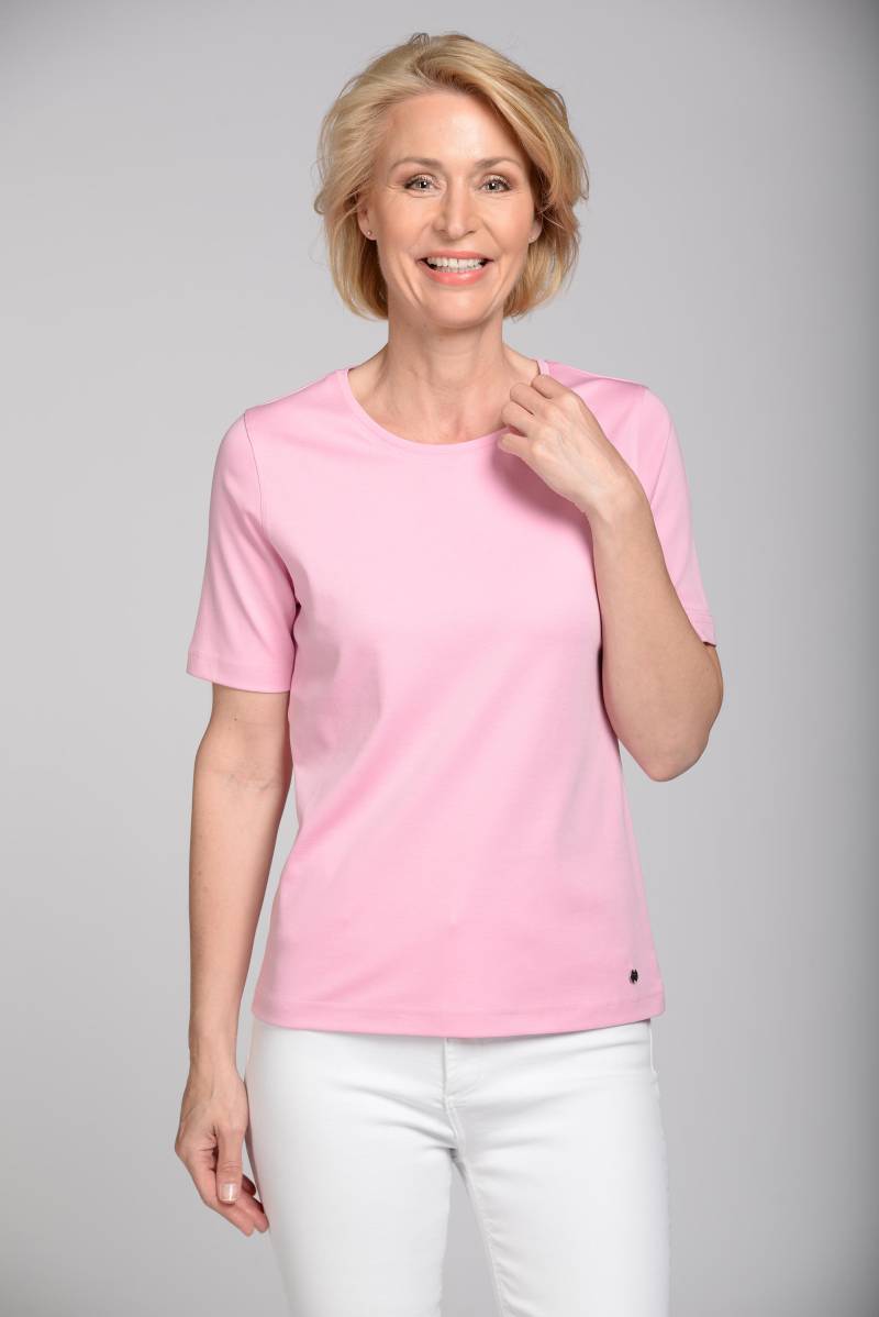 CLARINA - NOS Rdh.-Shirt, 1/2 Arm, uni 410 rose - Gr. - 42 von CLARINA