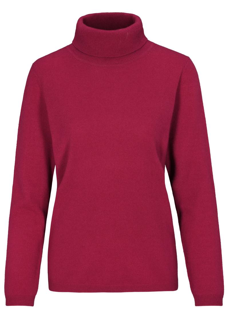 CLARINA - NOS Rollkragen-Pullover, uni 444 beere - Gr. - 46 von CLARINA