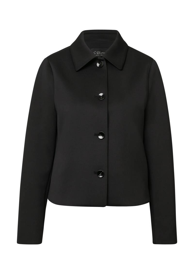 s.Oliver BLACK LABEL - Indoor-Jacke schwarz - Gr. - 48 von s.Oliver BLACK LABEL