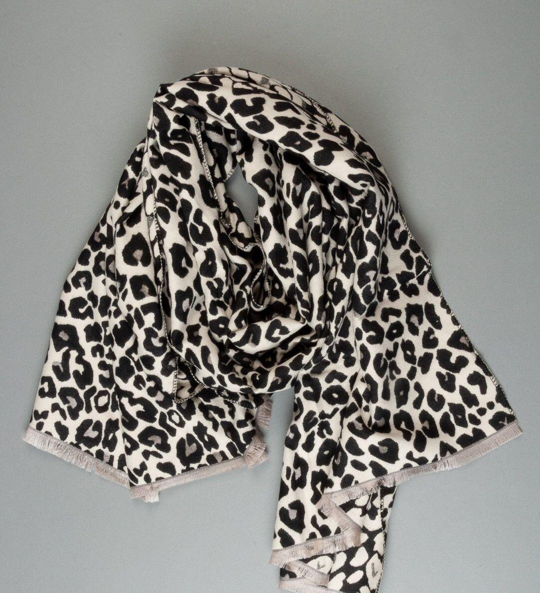 CLARINA - Schal 70/180 cm schwarz ecru - Gr. - One Size von CLARINA