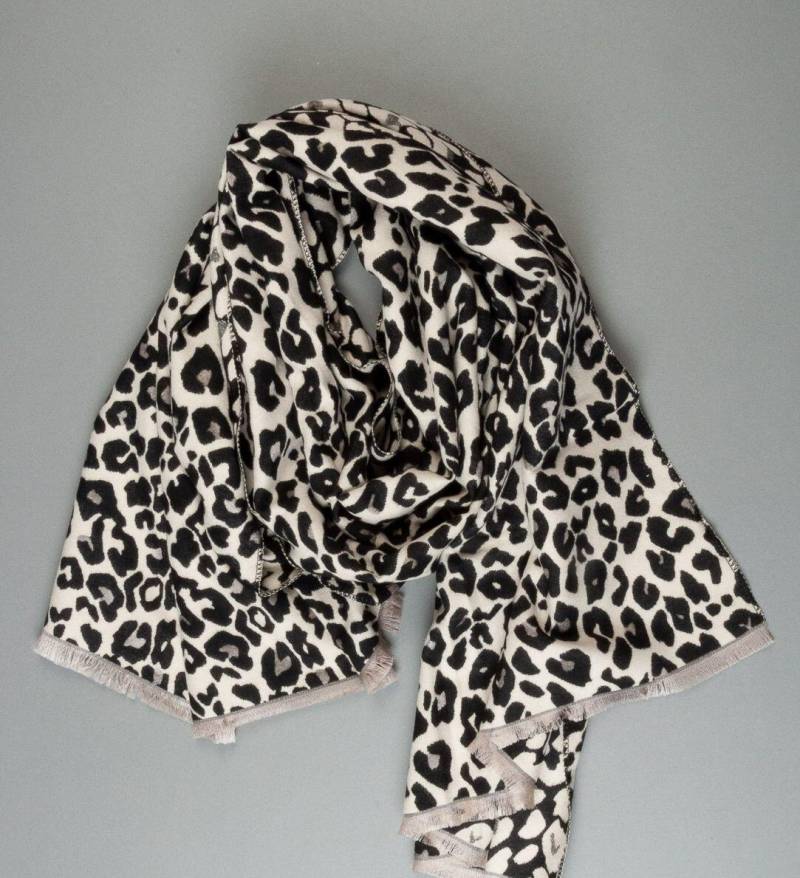 CLARINA - Schal 70/180 cm schwarz ecru - Gr. - One Size von CLARINA