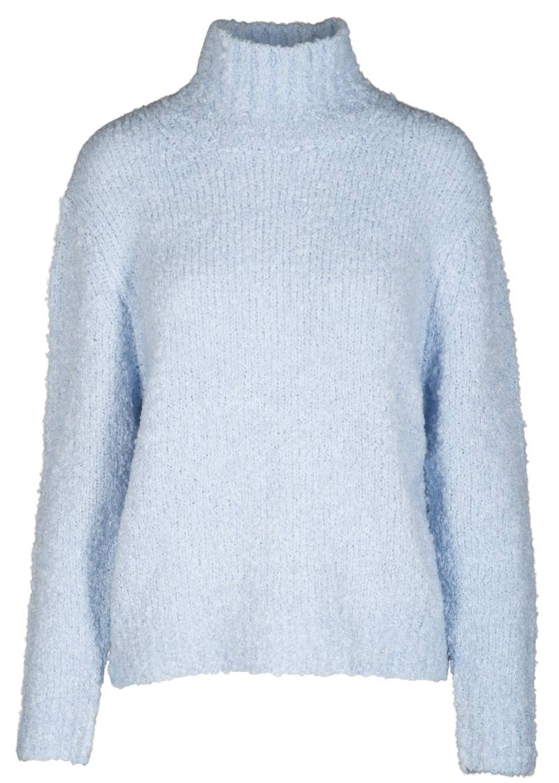 CLARINA - Stehbund-Pullover, 3/4 Arm bleu mel. - Gr. - 42 von CLARINA
