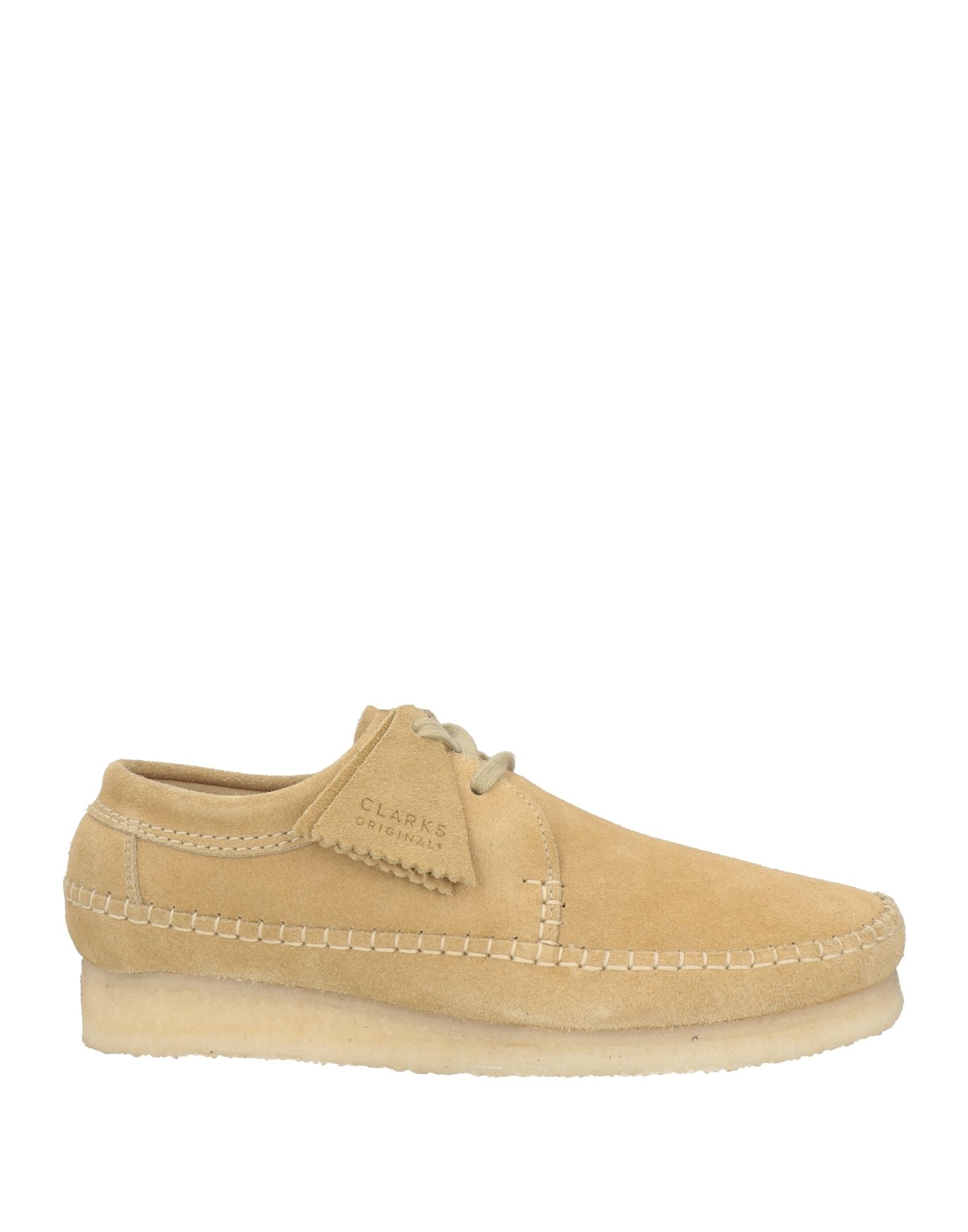 CLARKS ORIGINALS Schnürschuh Herren Beige von CLARKS ORIGINALS