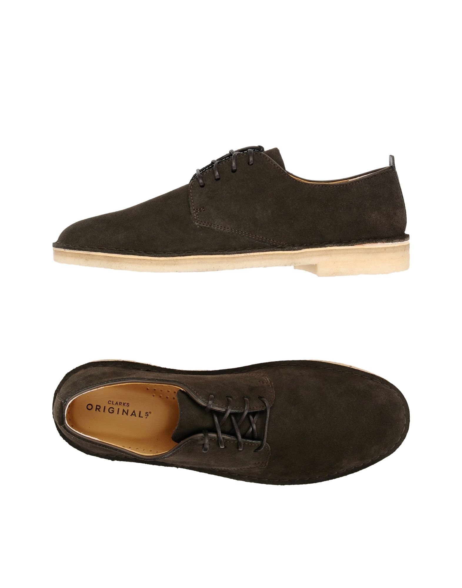 CLARKS ORIGINALS Schnürschuh Herren Dunkelgrün von CLARKS ORIGINALS