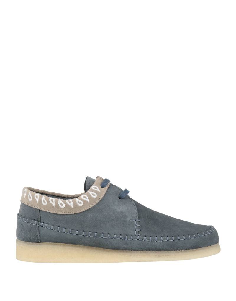 CLARKS Schnürschuh Herren Taubenblau von CLARKS