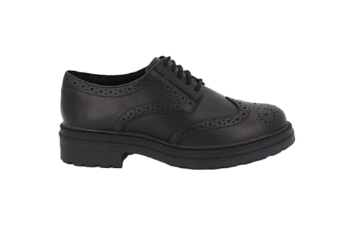 CLARKS Unisex Orinoco3 Derby Shoes, Black Leather, 41 EU von CLARKS