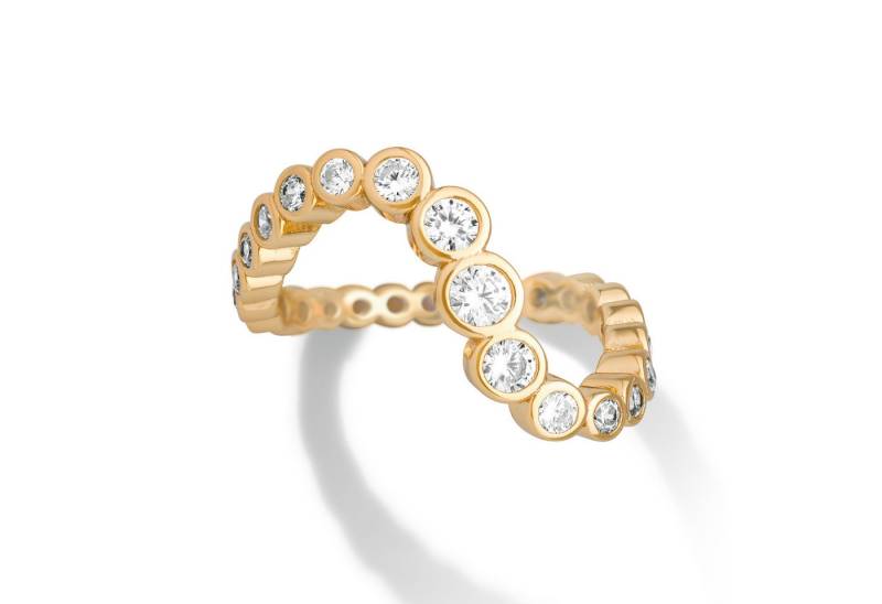 CLASSYANDFABULOUS Jewelry Fingerring La Grande Rêve de Mer Ring - 14k Gold Vermeil von CLASSYANDFABULOUS Jewelry