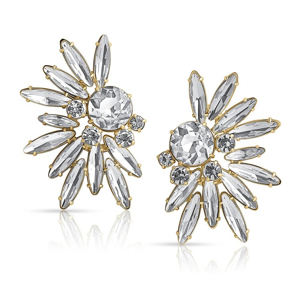 CLASSYANDFABULOUS Jewelry Ohrring-Set Majestic Oversize Earrings - Gold von CLASSYANDFABULOUS Jewelry