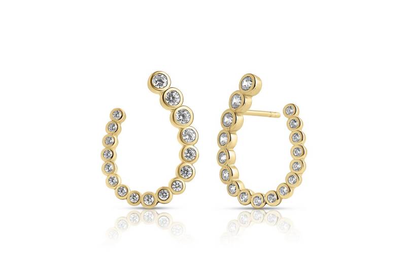 CLASSYANDFABULOUS Jewelry Ohrring-Set OSEANA-Ouvert Earrings - Gold von CLASSYANDFABULOUS Jewelry