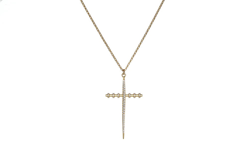 Alix - The Exclusive Gm Cross Hoops Chain Gold Alix - The Exclusive Gm Cross Hoops Chain Gold von CLASSYANDFBULOUS