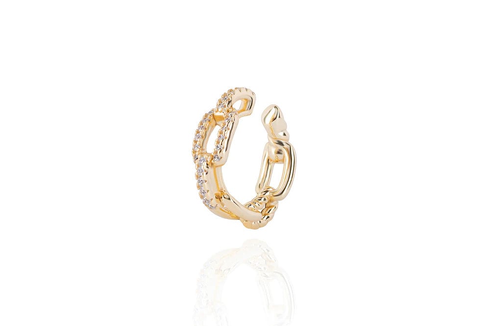 Daya 2In1 Earcuff - Gold von CLASSYANDFBULOUS