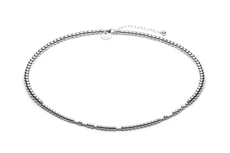 Kugelkette/ Namenskette Morsecode Silber von CLASSYANDFBULOUS