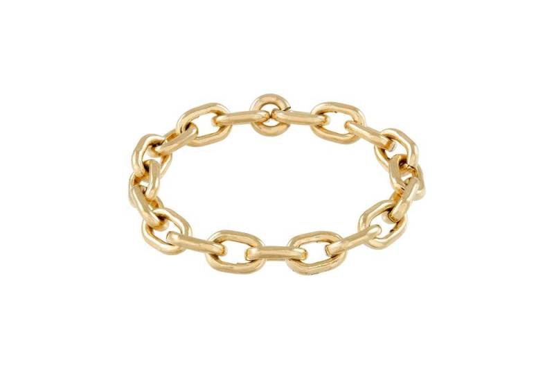 Micro Link Chain Ring - Kettenring Gold von CLASSYANDFBULOUS