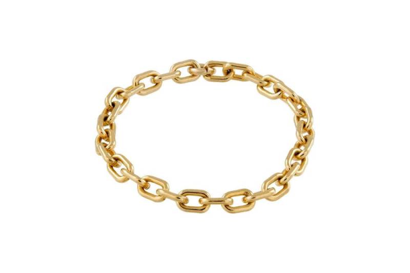 Mini Micro Link Chain Ring - Kettenring Gold von CLASSYANDFBULOUS