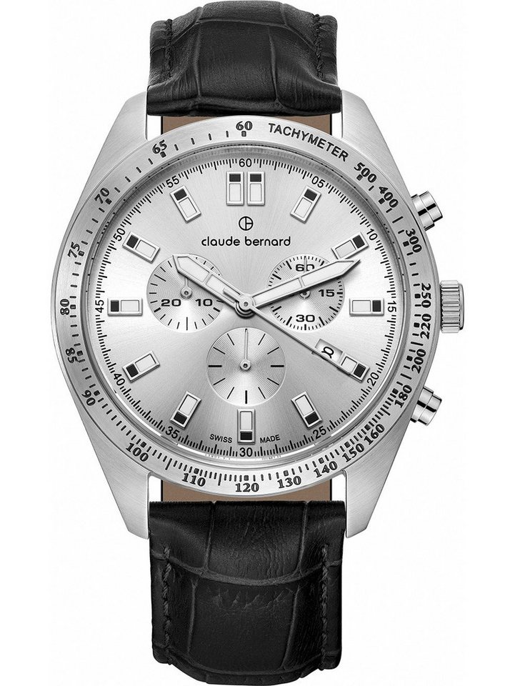 CLAUDE BERNARD Quarzuhr Claude Bernard 10247-3C-AIN Herrenuhr ST50 Chronograph 44mm 5ATM Claude Bernard 10247-3C-AIN Herrenuhr ST50 Chronograph 44mm 5ATM von CLAUDE BERNARD