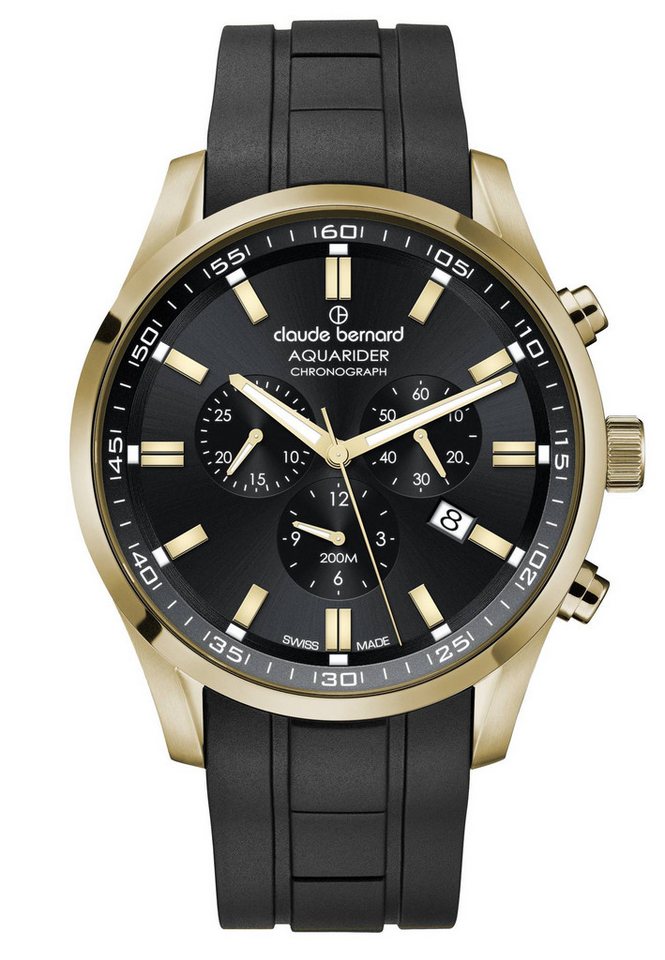 CLAUDE BERNARD Schweizer Uhr Aquarider Chronograph von CLAUDE BERNARD