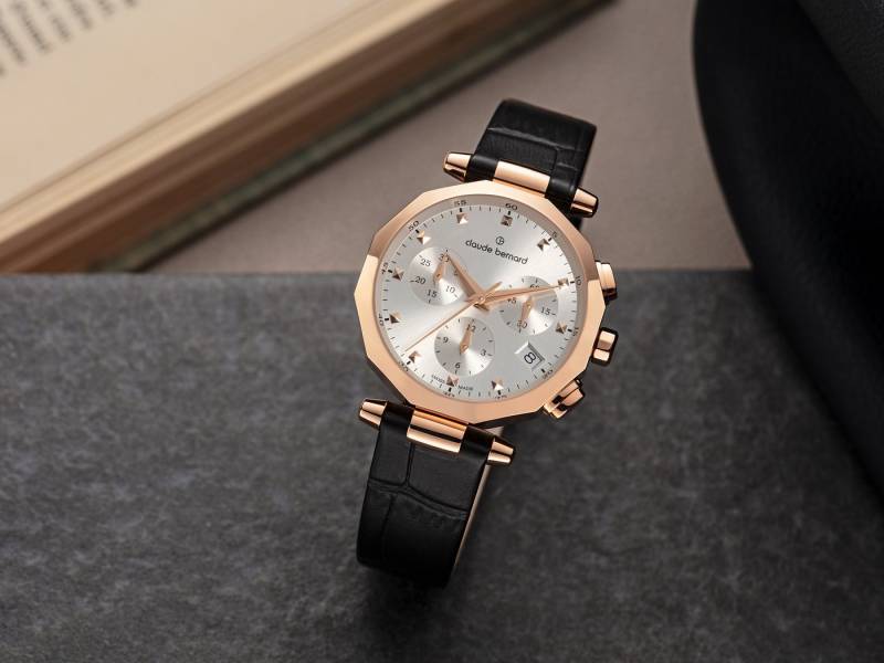 CLAUDE BERNARD Schweizer Uhr Dress Code Chronograph von CLAUDE BERNARD