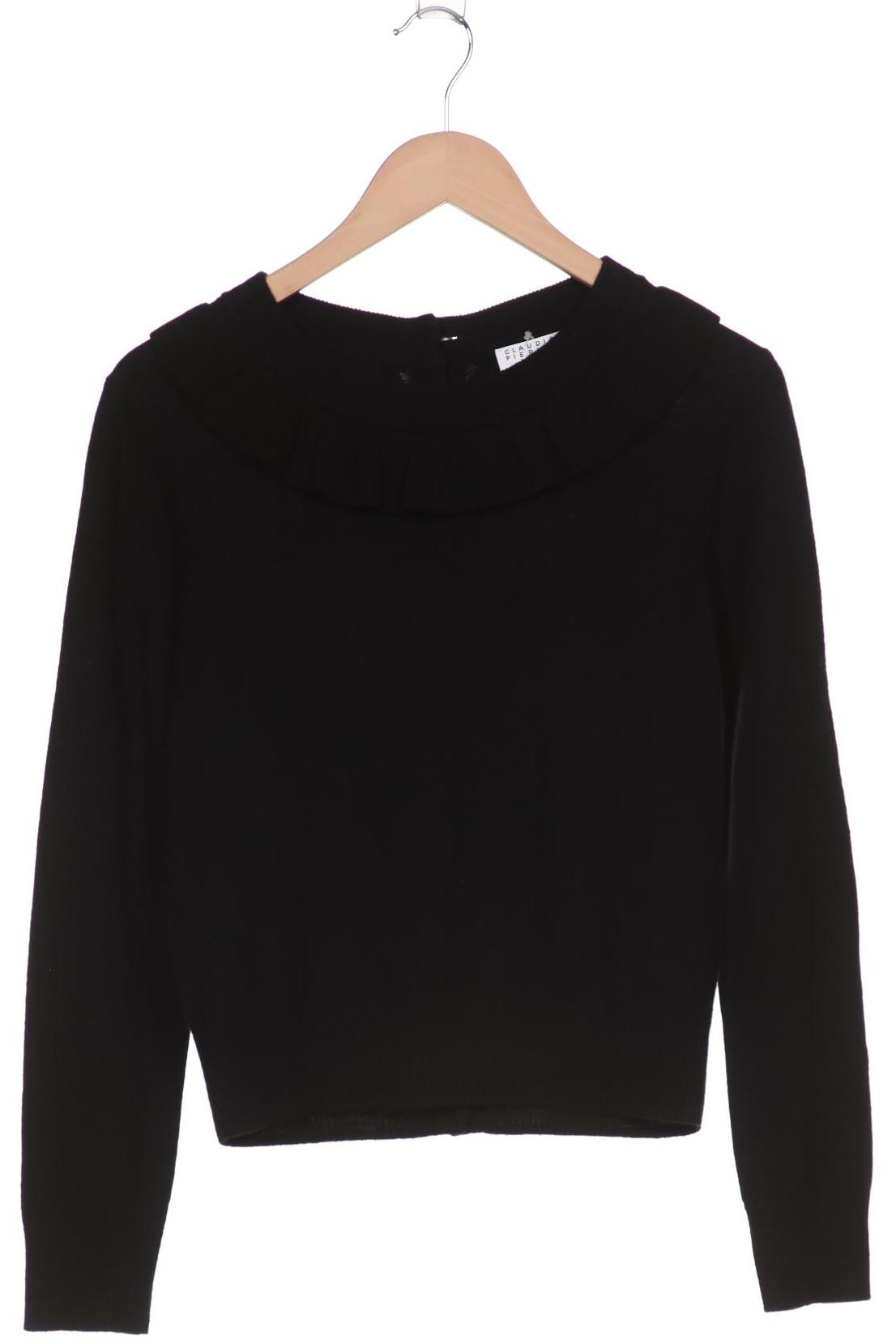 Claudie Pierlot Damen Pullover, schwarz, Gr. 36 von CLAUDIE PIERLOT