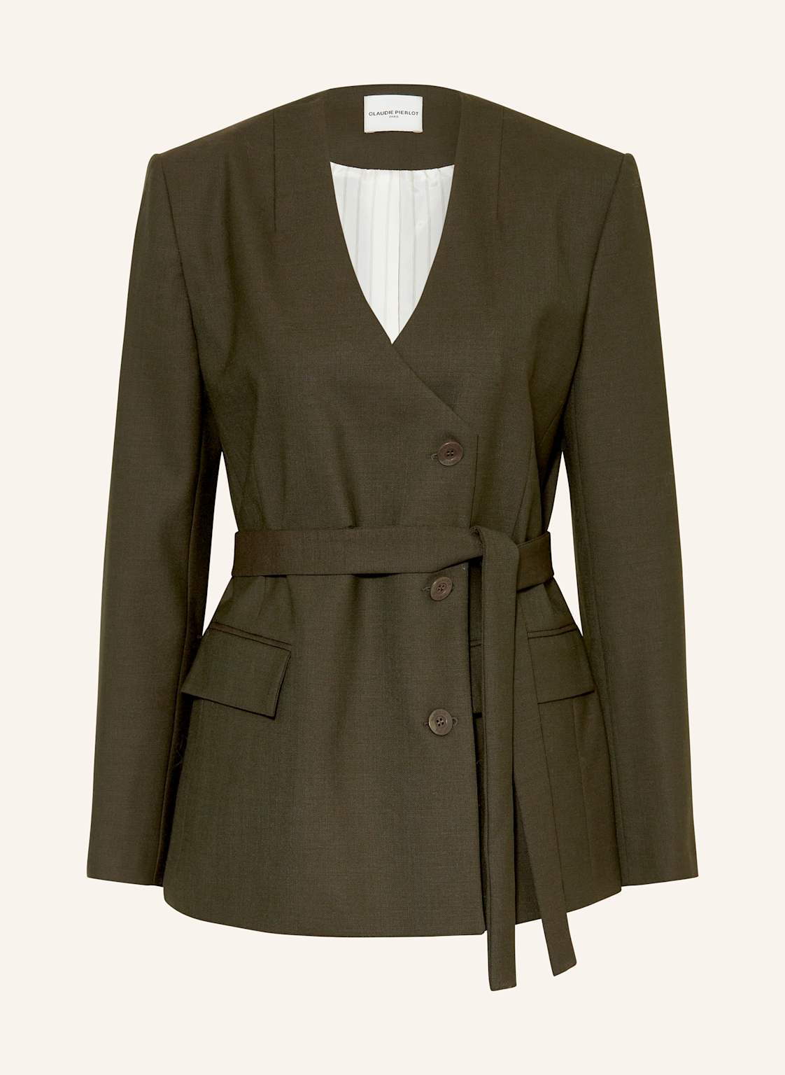 Claudie Pierlot Blazer gruen Claudie Pierlot Blazer gruen von CLAUDIE PIERLOT