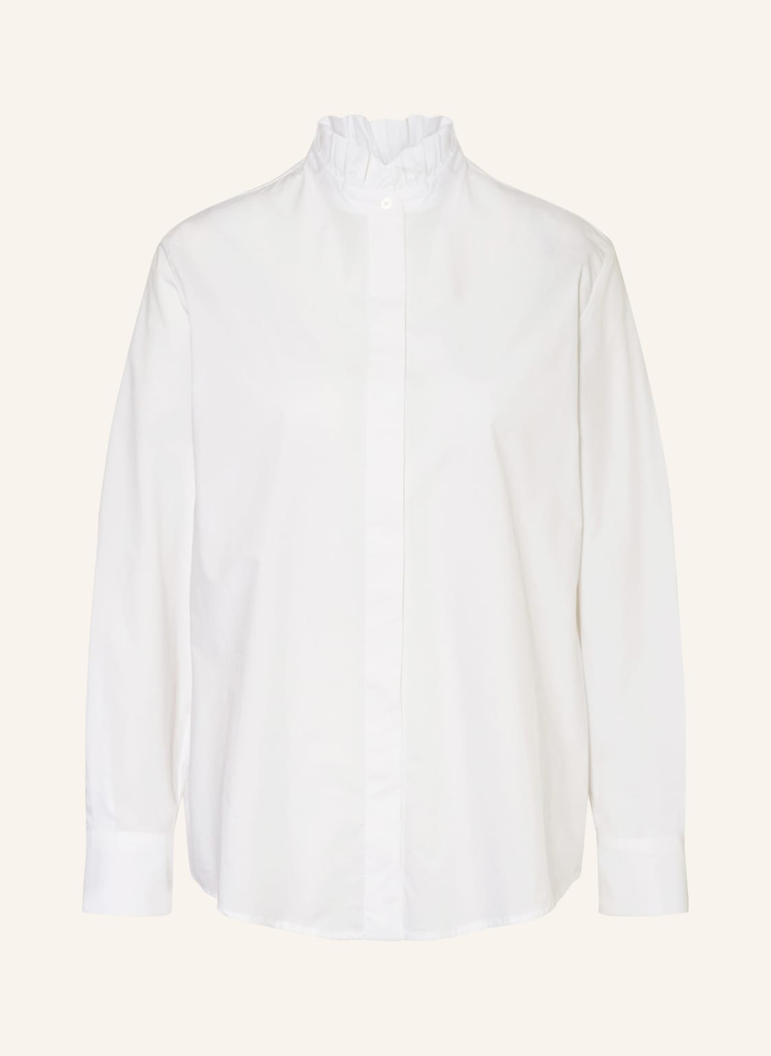 Claudie Pierlot Bluse Mit Rüschen weiss von CLAUDIE PIERLOT