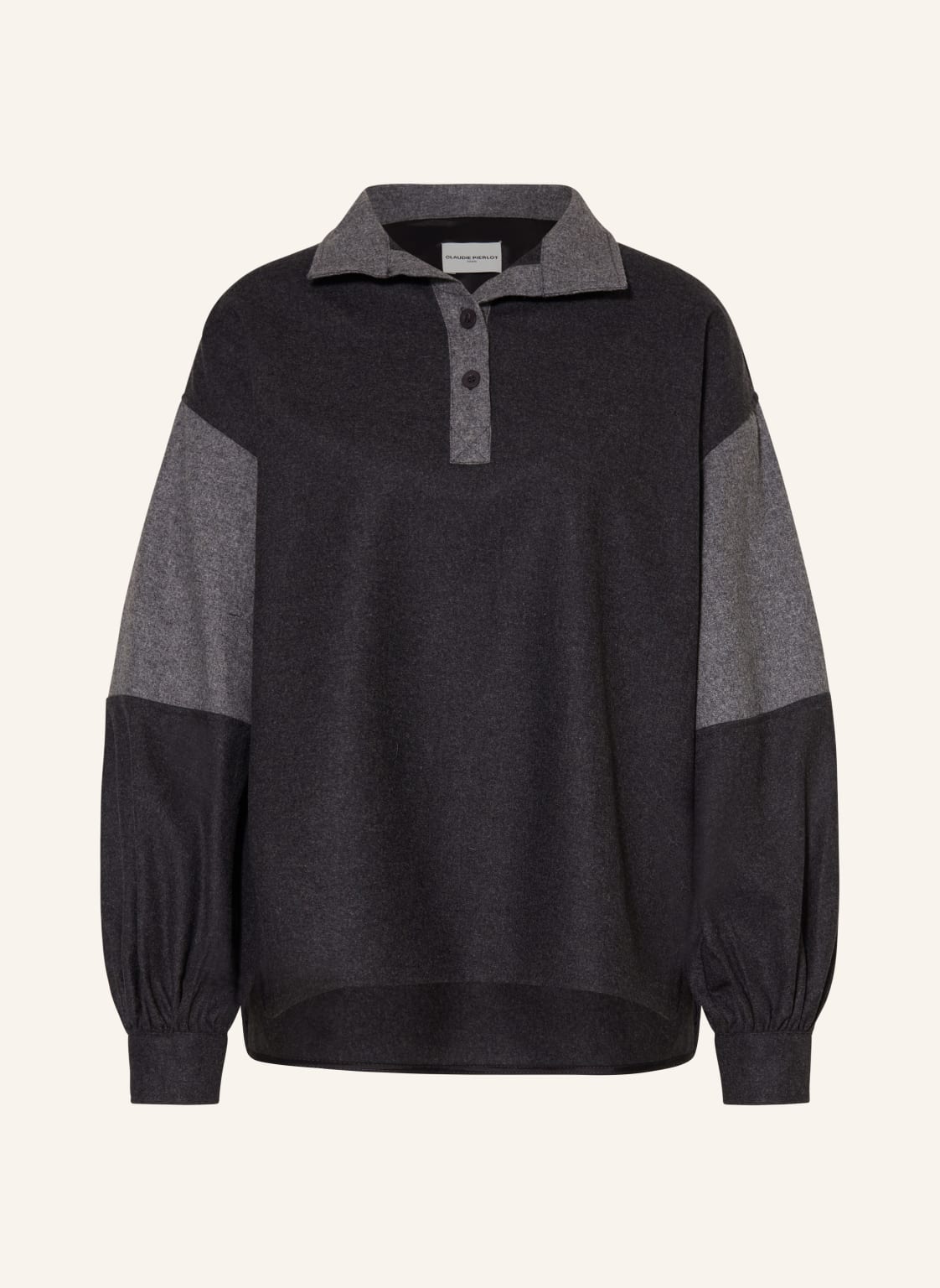 Claudie Pierlot Blusenshirt grau von CLAUDIE PIERLOT