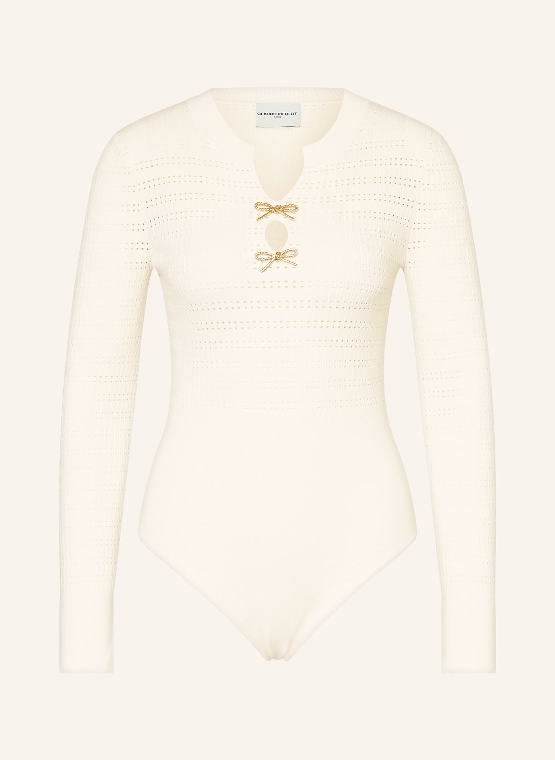 Claudie Pierlot Body weiss von CLAUDIE PIERLOT