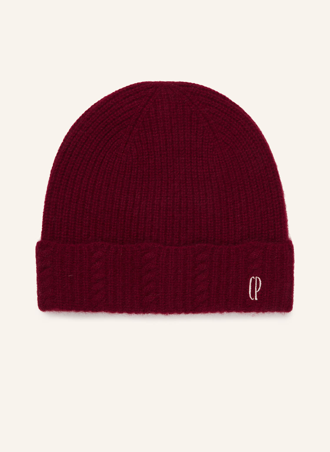 Claudie Pierlot Cashmere-Mütze rot von CLAUDIE PIERLOT